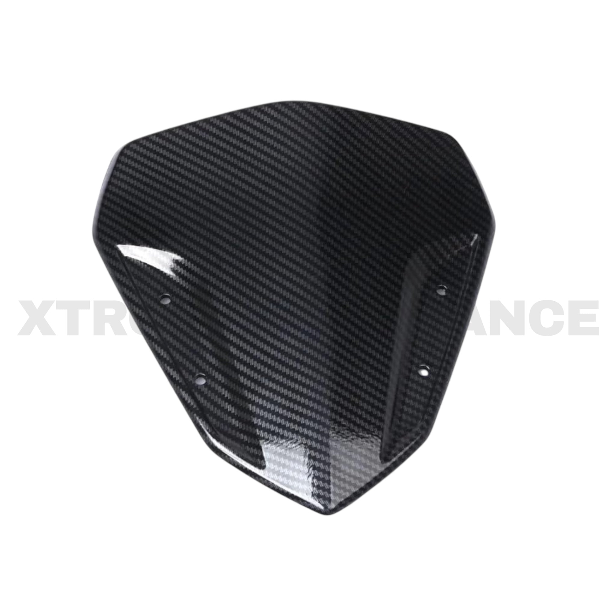 HEADLIGHT CARBON FIBER VISOR FOR YAMAHA MT-15 MOTORCYCLE