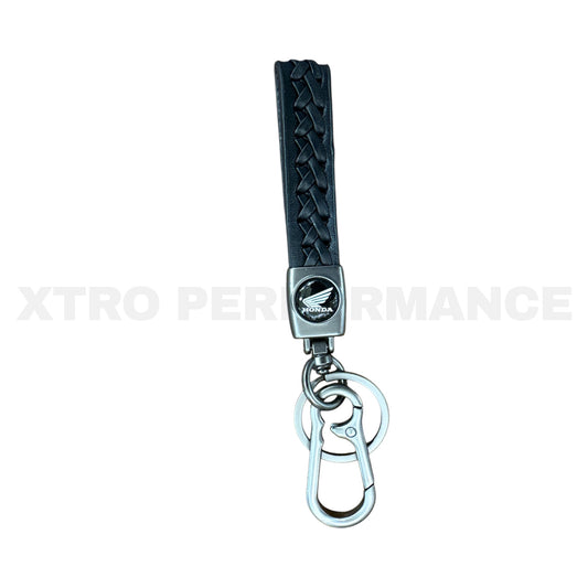 HONDA LEATHER STRAP KEY CHAIN