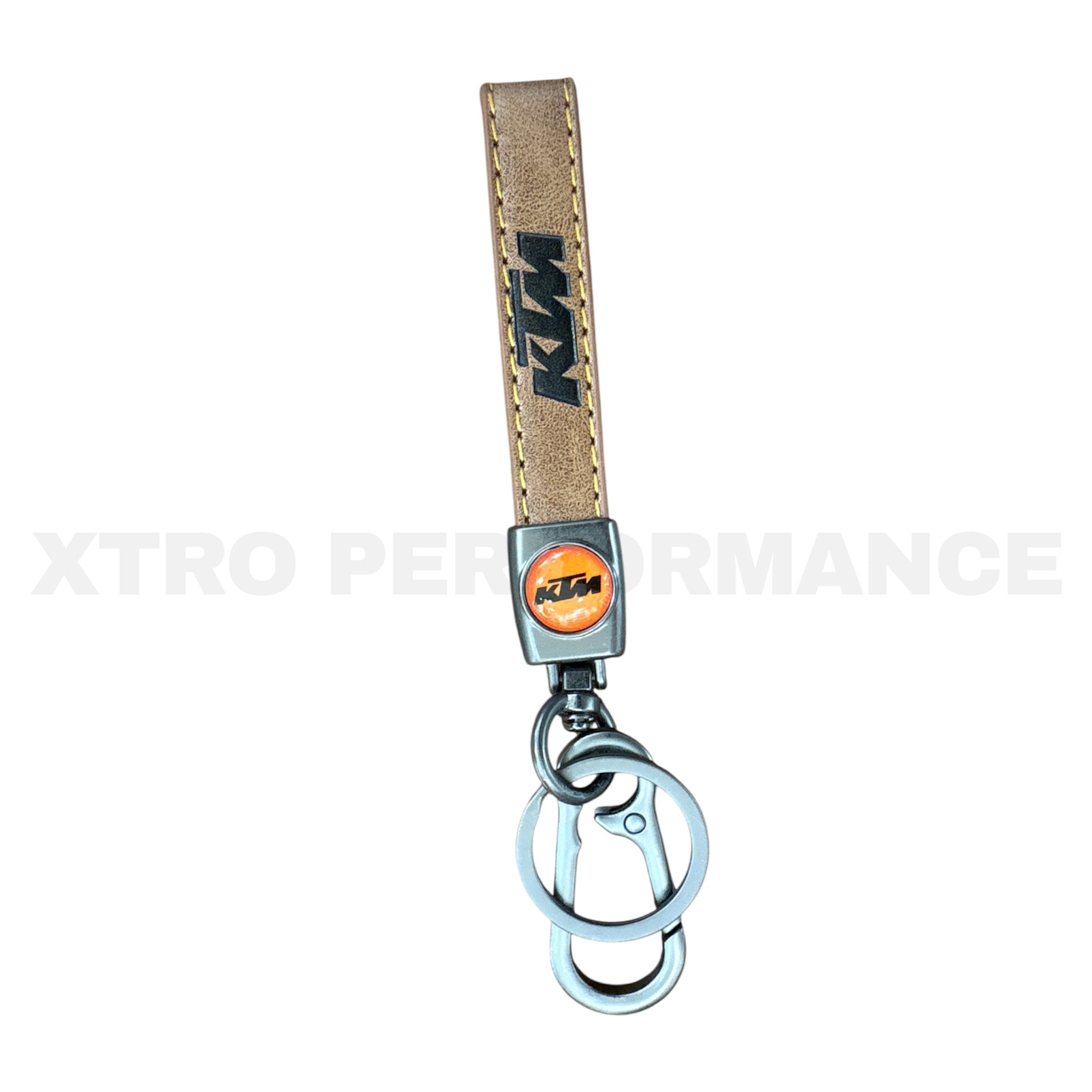 KTM LEATHER STRAP KEY CHAIN