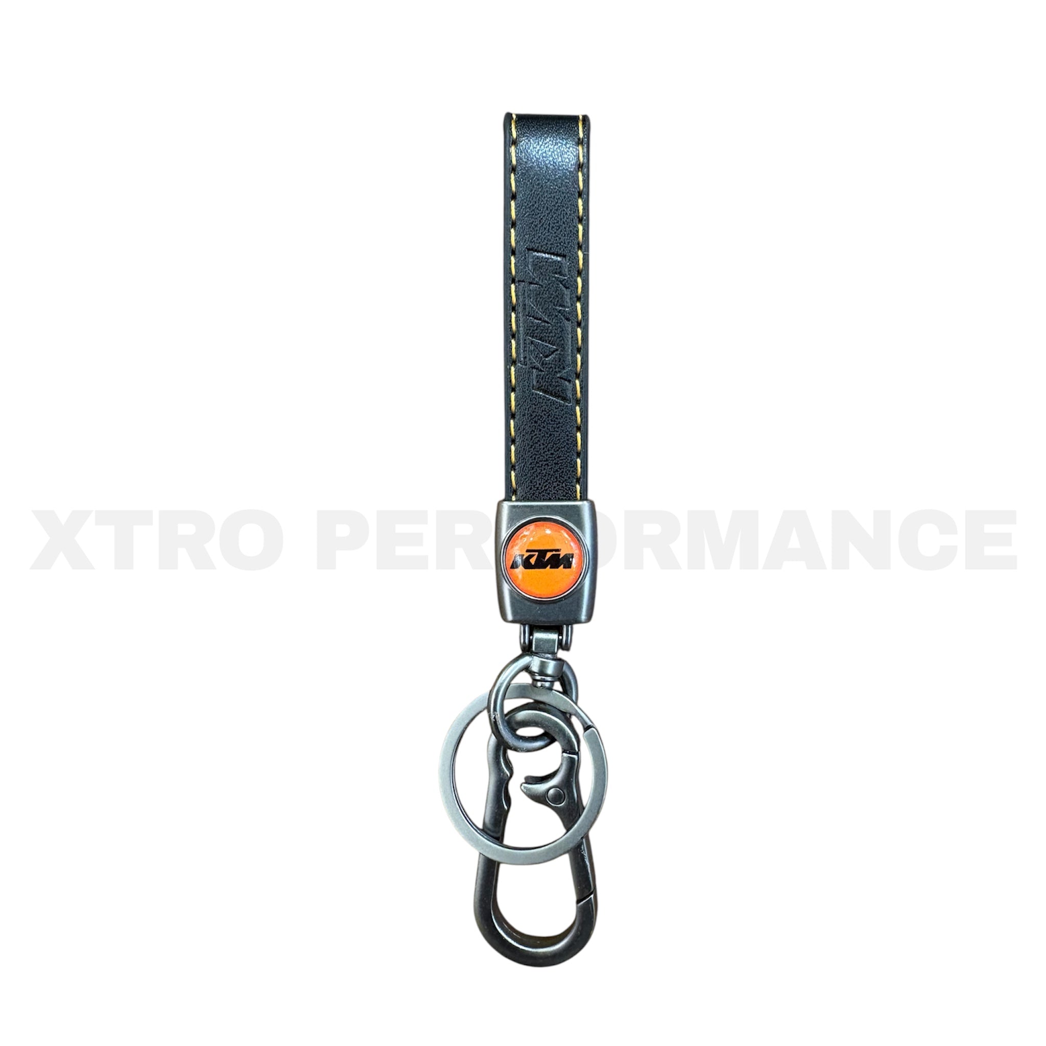 KTM LEATHER STRAP KEY CHAIN