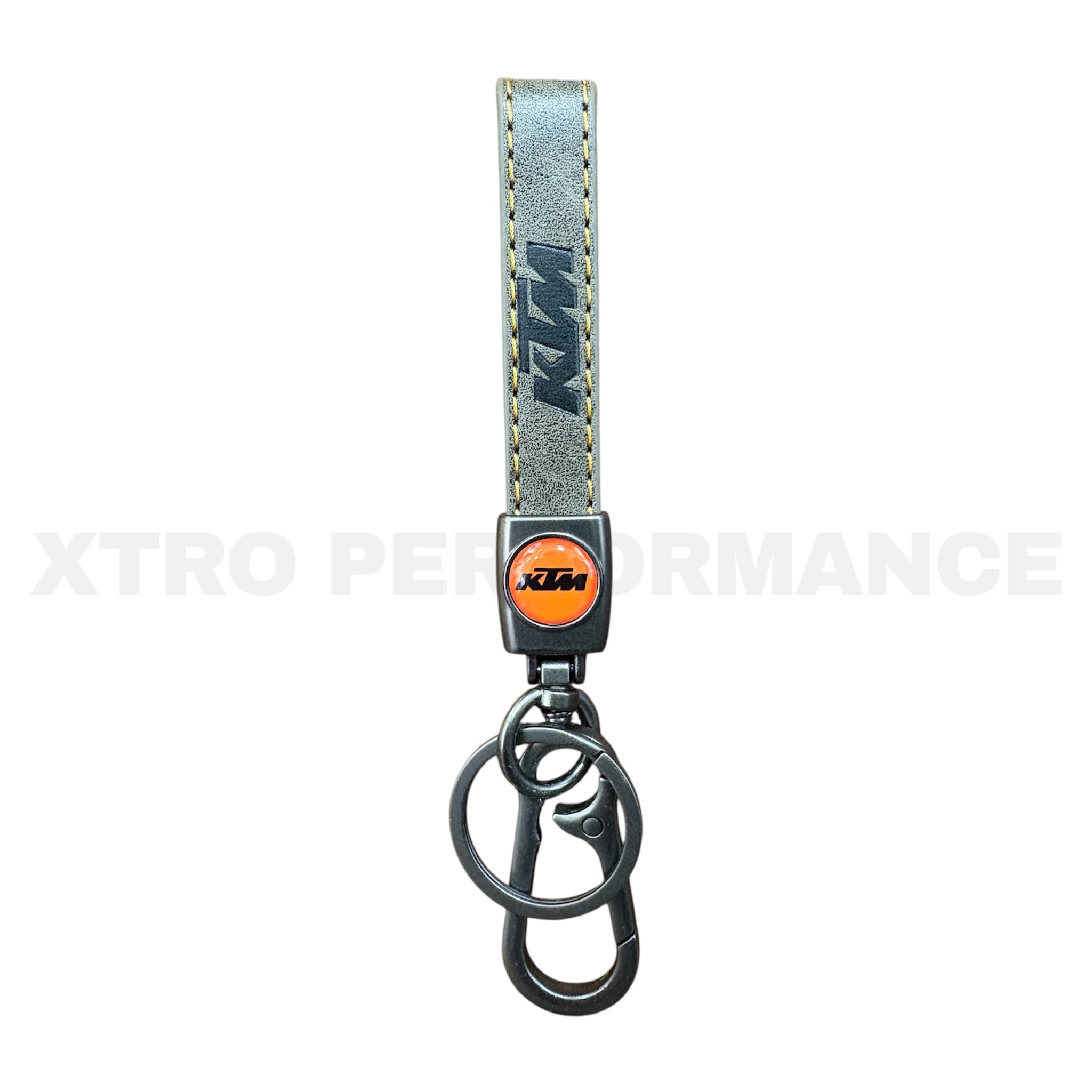 KTM LEATHER STRAP KEY CHAIN